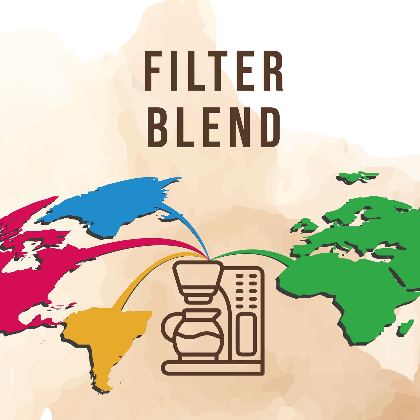 Filter Coffee Beans – Smooth & Balanced Blend | First Crack Lebanon