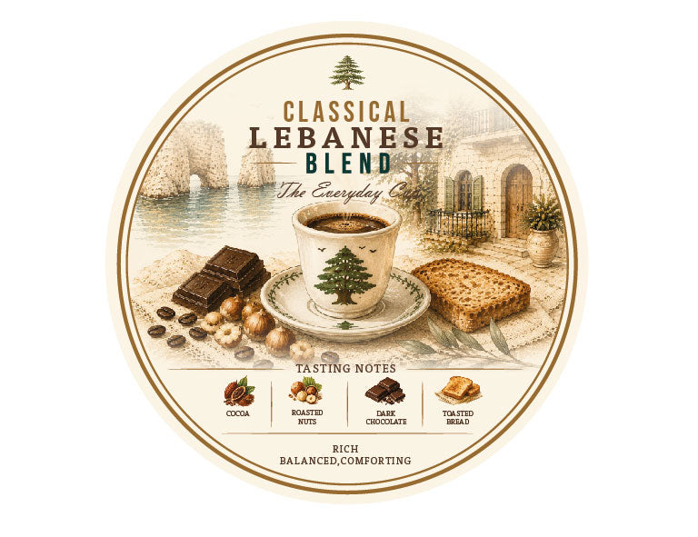 Classical Lebanese Turkish Coffee Blend