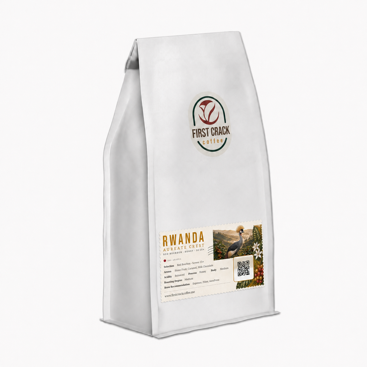 Rwanda Aureate Crest — Red Bourbon Honey Coffee